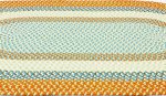 Colonial Mills Kingston Braid KN29 Orange Area Rug on Sale