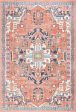 Safavieh Serapi SEP812 Rust   Navy Machine Washable Area Rug Hot on Sale