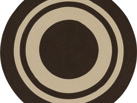 Colonial Mills Coronado Round CN50 Earth Brown Area Rug Hot on Sale