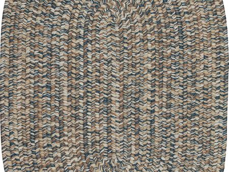 Colonial Mills Carrington Tweed EW49 Navy and Tan Area Rug Online now