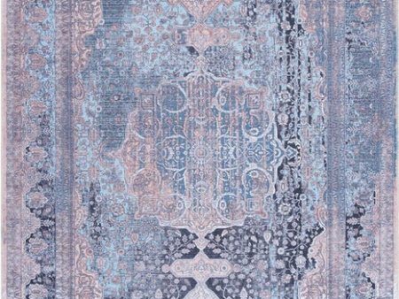 Safavieh Serapi SEP532 Ivory   Light Blue Machine Washable Area Rug Discount