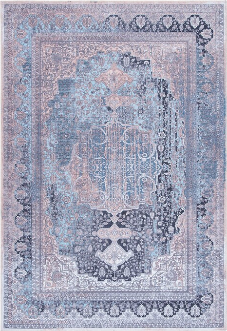 Safavieh Serapi SEP532 Ivory   Light Blue Machine Washable Area Rug Discount