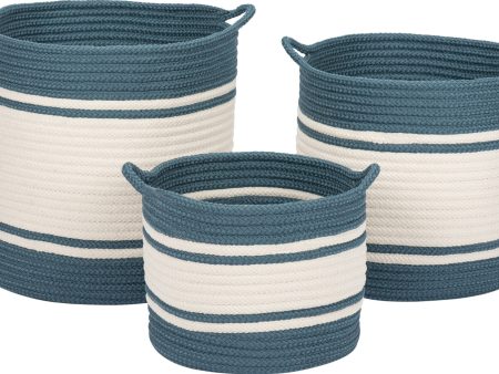 Colonial Mills Outland Basket BS83 Blue Cheap