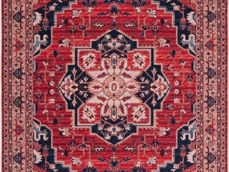 Safavieh Serapi SEP557 Red   Beige Machine Washable Area Rug Hot on Sale