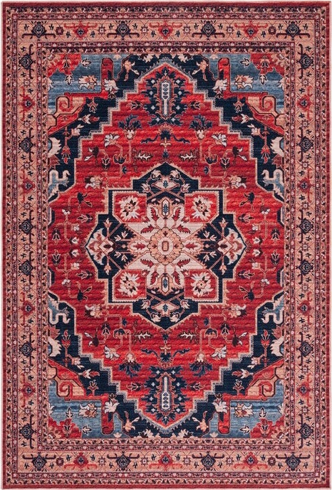 Safavieh Serapi SEP557 Red   Beige Machine Washable Area Rug Hot on Sale