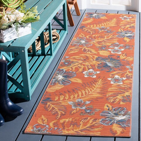 Safavieh Sunrise SUN671 Ivory   Rust Blue Area Rug Fashion