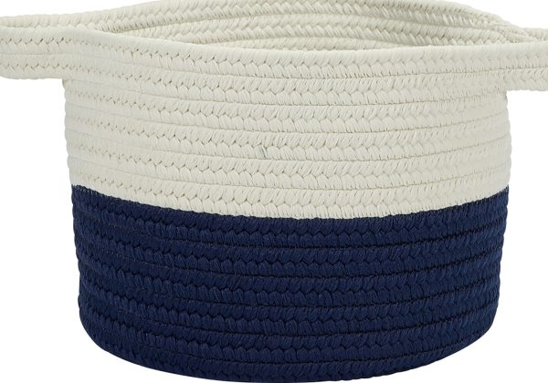 Colonial Mills Beach Bum Basket PY53 Navy Sale