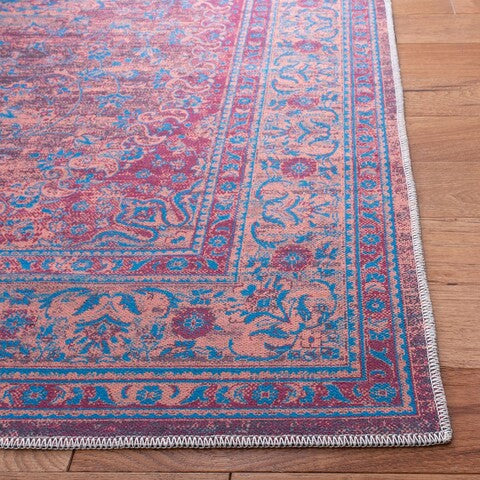 Safavieh Serapi SEP550 Gold   Blue Machine Washable Area Rug For Sale