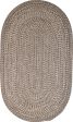 Colonial Mills All-Natural Woven Tweed WT32 Dark Grey Area Rug Hot on Sale