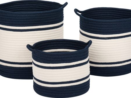 Colonial Mills Outland Basket BS73 Navy Supply