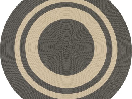 Colonial Mills Coronado Round CN70 Grey Area Rug For Discount