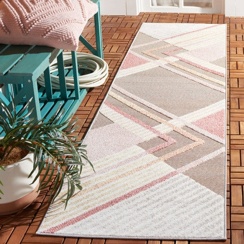 Safavieh Sarasota SAR102 Pink   Brown Area Rug Online