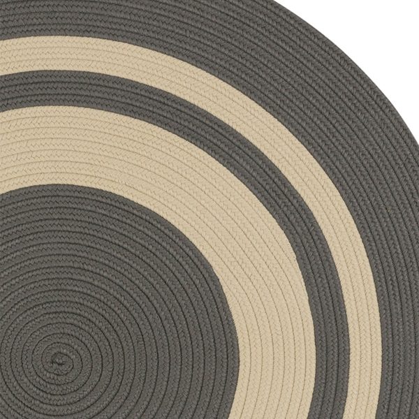 Colonial Mills Coronado Round CN70 Grey Area Rug For Discount