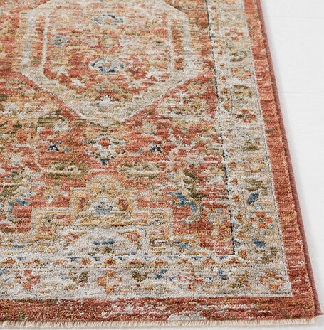 Safavieh Silverado SVD108 Rust   Blue Area Rug Cheap