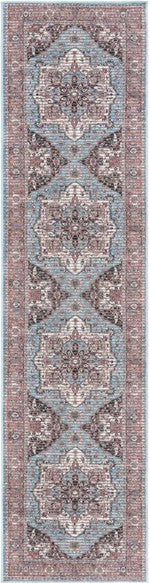 Safavieh Serapi SEP622 Blue   Rust Machine Washable Area Rug on Sale