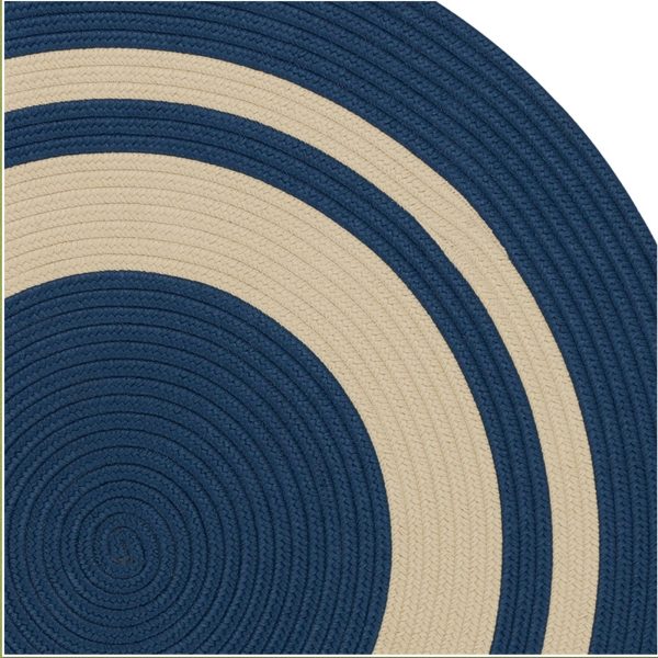 Colonial Mills Coronado Round CN20 True Blue Area Rug Sale