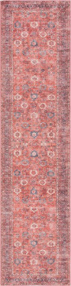 Safavieh Serapi SEP646 Rust   Blue Machine Washable Area Rug For Sale