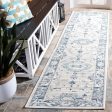 Safavieh Sunrise SUN624 Grey   Blue Ivory Area Rug For Sale