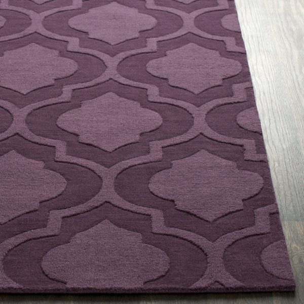 Surya Central Park AWHP-4013 Plum Dark Purple Area Rug Online