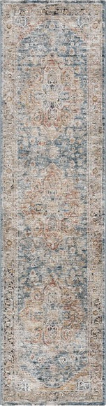 Safavieh Silverado SVD110 Blue   Rust Area Rug Hot on Sale