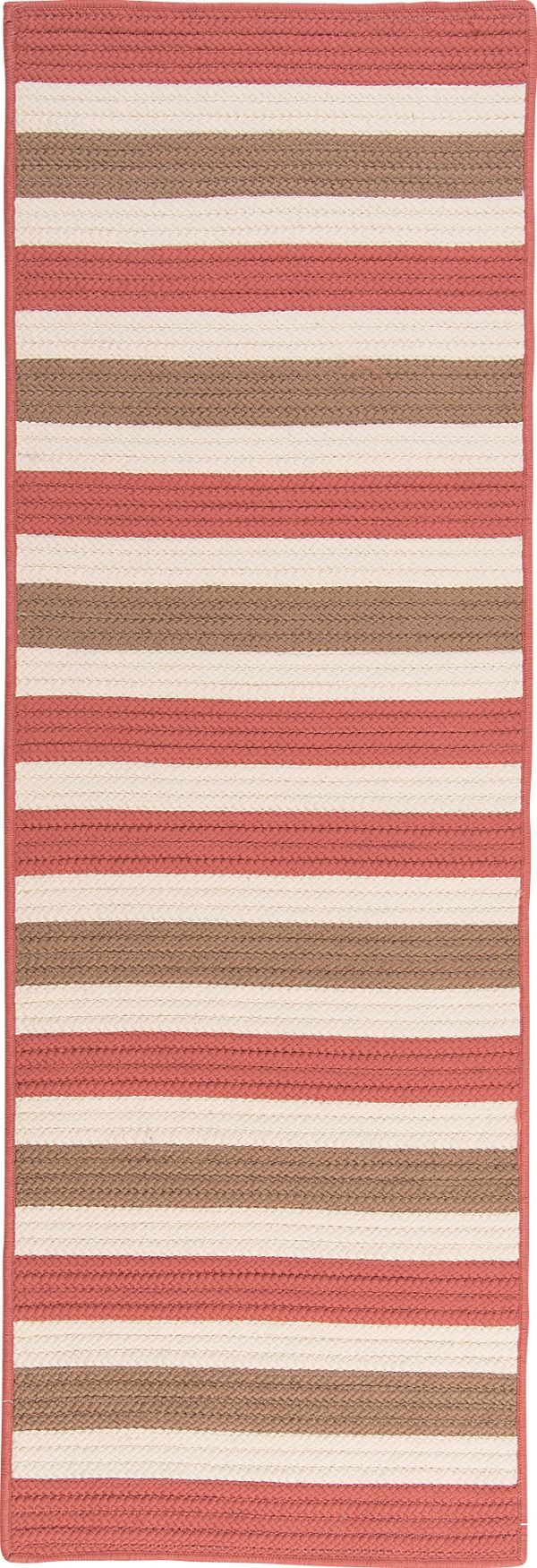 Colonial Mills Bayamo Runner BY99 Red Area Rug Online Hot Sale