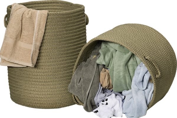 Colonial Mills Clean and Dirty Woven Hamper Set-2 DW10 Sherwood Discount