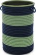 Colonial Mills Color Block Hamper LO61 Navy Green Supply