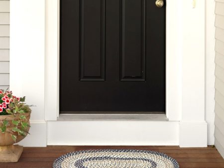 Colonial Mills Braxton Doormats RX59 Navy Fashion