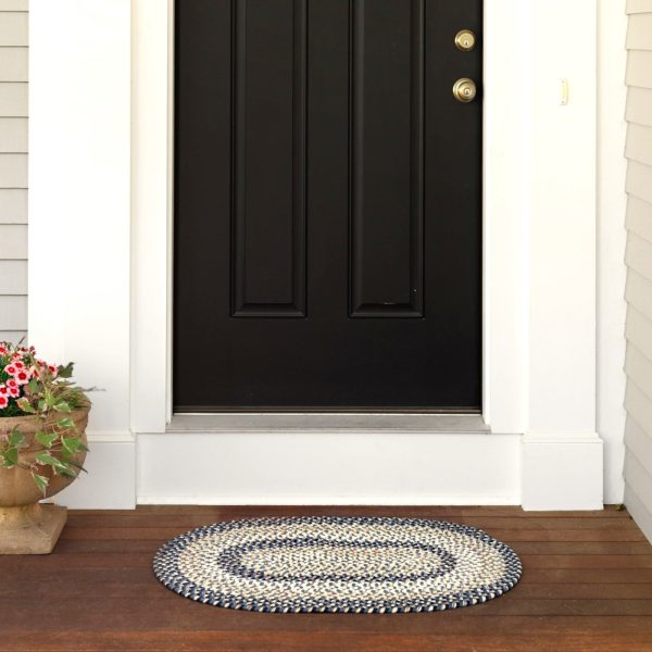 Colonial Mills Braxton Doormats RX59 Navy Fashion