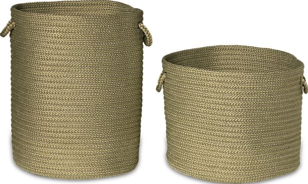 Colonial Mills Clean and Dirty Woven Hamper Set-2 DW10 Sherwood Discount