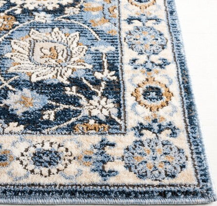 Safavieh Rosewood ROW102 Ivory   Blue Area Rug For Discount