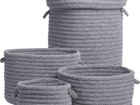 Colonial Mills Dre Braided Wool DR49 Light Grey Discount