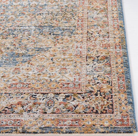 Safavieh Silverado SVD106 Blue   Rust Area Rug Discount