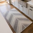 Colonial Mills Luxury Milo Runner Moonwalk Grey Area Rug Fashion