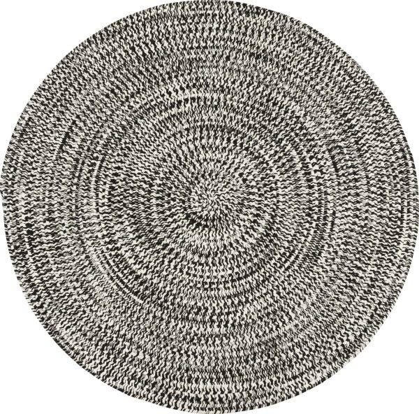 Colonial Mills Kaari Tweed KA78 Electric Black Area Rug on Sale