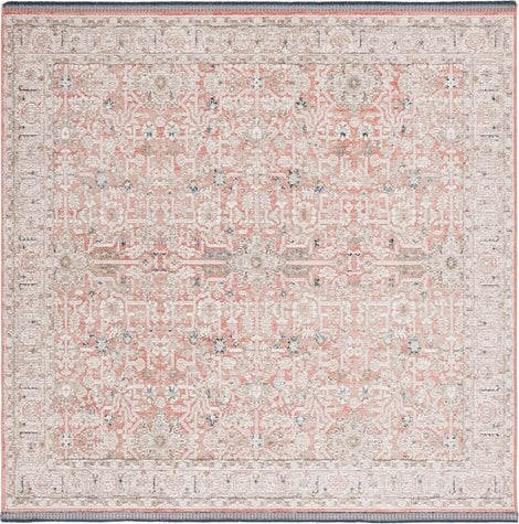 Safavieh Vivaldi VIV546 Rust   Ivory Area Rug For Cheap