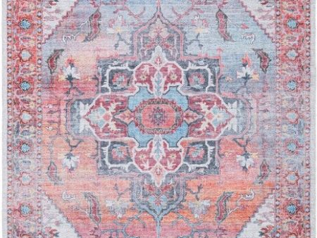 Safavieh Serapi SEP537 Rust   Ivory Machine Washable Area Rug For Cheap