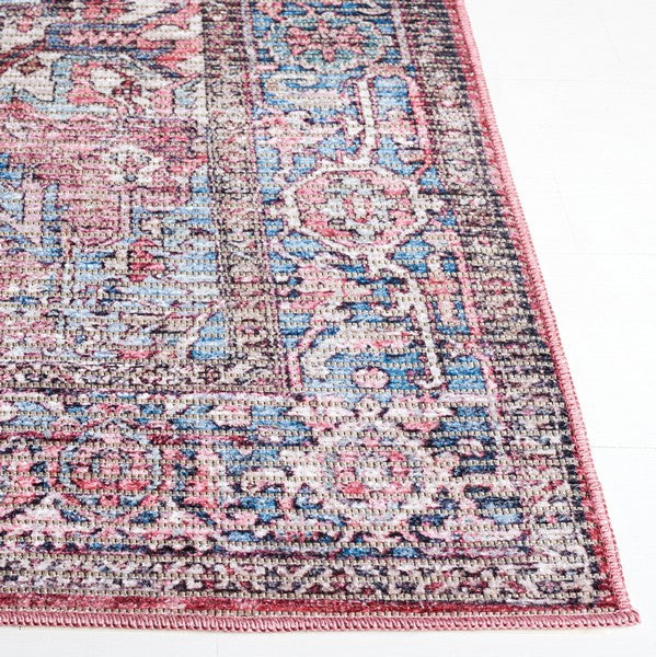 Safavieh Serapi SEP624 Blue   Rust Machine Washable Area Rug Sale