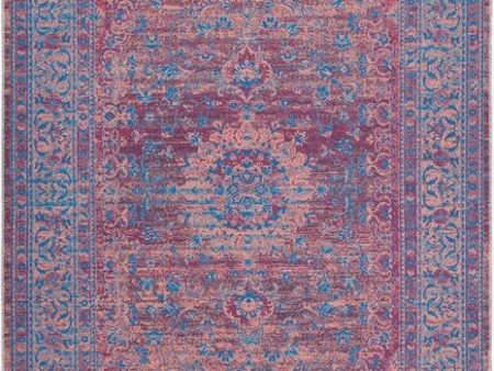 Safavieh Serapi SEP550 Gold   Blue Machine Washable Area Rug For Sale