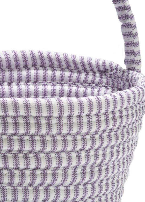 Colonial Mills Easter Ticking Basket EB40 Purple Online Sale