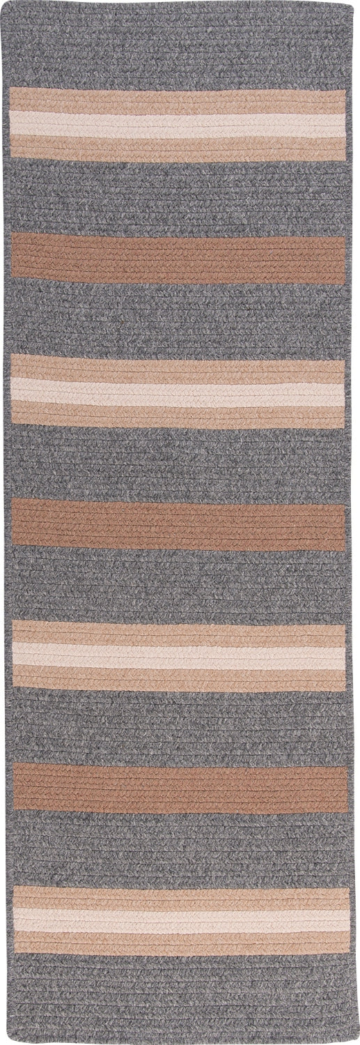 Colonial Mills Elmdale Runner MD19 Gray Area Rug Cheap