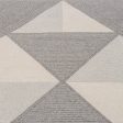 Colonial Mills Luxury Essence Dashed Grey Area Rug For Discount