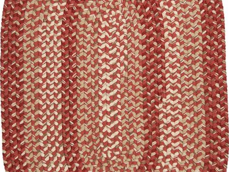 Colonial Mills Braxton BX79 Red Area Rug Cheap