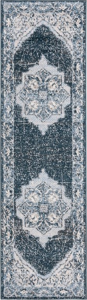 Safavieh Rosewood ROW110 Ivory   Blue Area Rug Supply