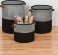 Colonial Mills Casa Mesa Basket LT51 Black Online