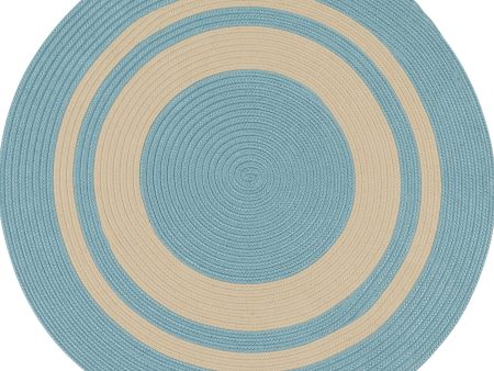 Colonial Mills Coronado Round CN30 Federal Blue Area Rug Cheap