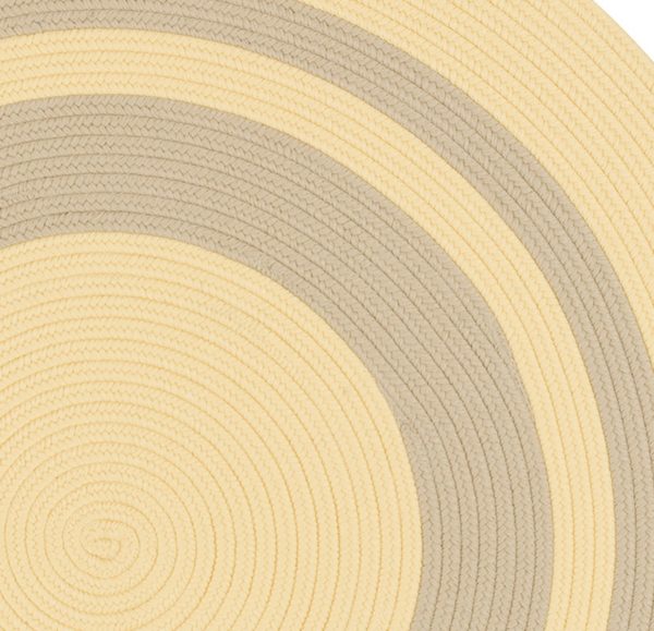 Colonial Mills Coronado Round CN90 Yellow Area Rug Sale