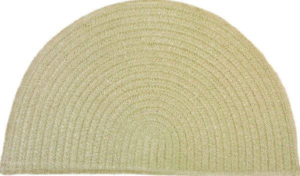 Colonial Mills Barefoot Bathroom Slice BB91 Celery Area Rug Online now