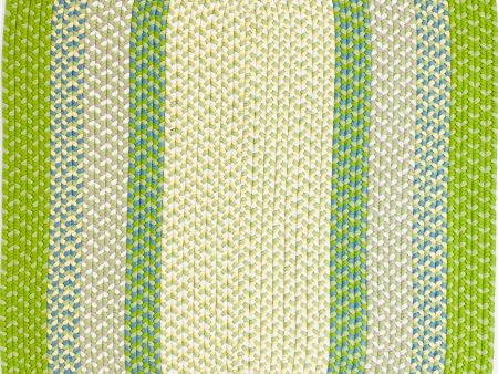 Colonial Mills Kingston Braid KN69 Lime Area Rug Cheap