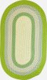 Colonial Mills Kingston Braid KN69 Lime Area Rug Cheap